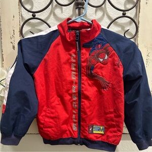 Vintage Y2K Spider-Man Windbreaker kids size 6